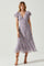 Sticky add to cart - Celestine Floral Ruffle Midi Dress