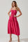 Tiered Smocked Midi Dress