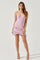 Tie Straps Lace Ruffle Mini Dress