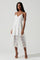 Lace A Line Midi Dress