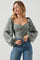 Long Sleeve Milkmaid Top