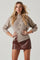 Button Slit Front Sweater