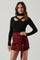 Sticky add to cart - Antonella Mock Neck Cutout Sweater