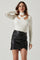 Sticky add to cart - Antonella Mock Neck Cutout Sweater