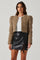 Lucia Quilted Cropped Puff Sleeve Jacket