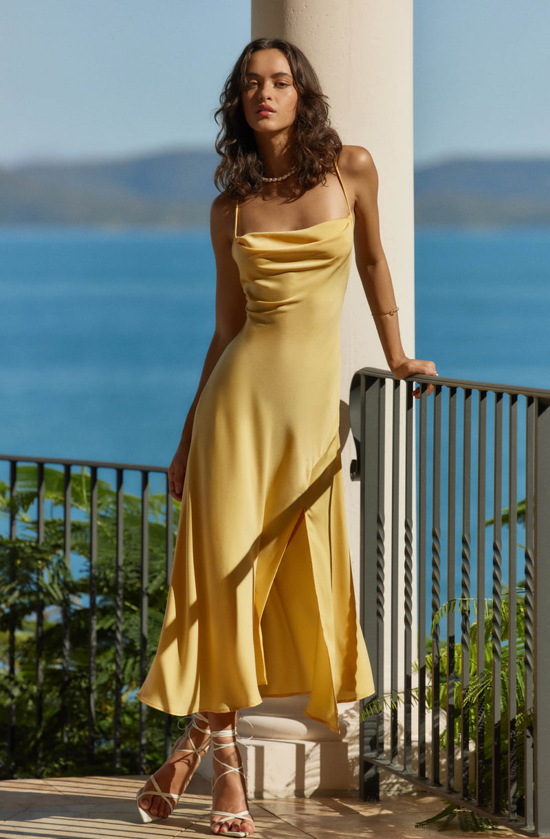 Plunge Neck Flare Dress - This dress is a cool option to pull off your holiday look. It comes with a plunge neck that adds to its appeal.